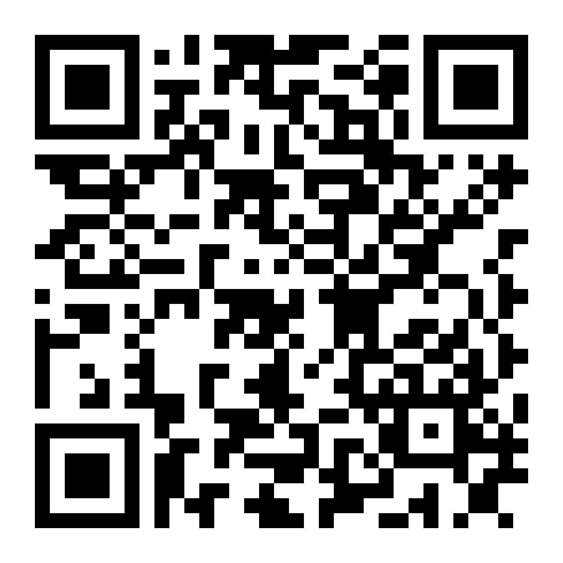 QR code para download do app