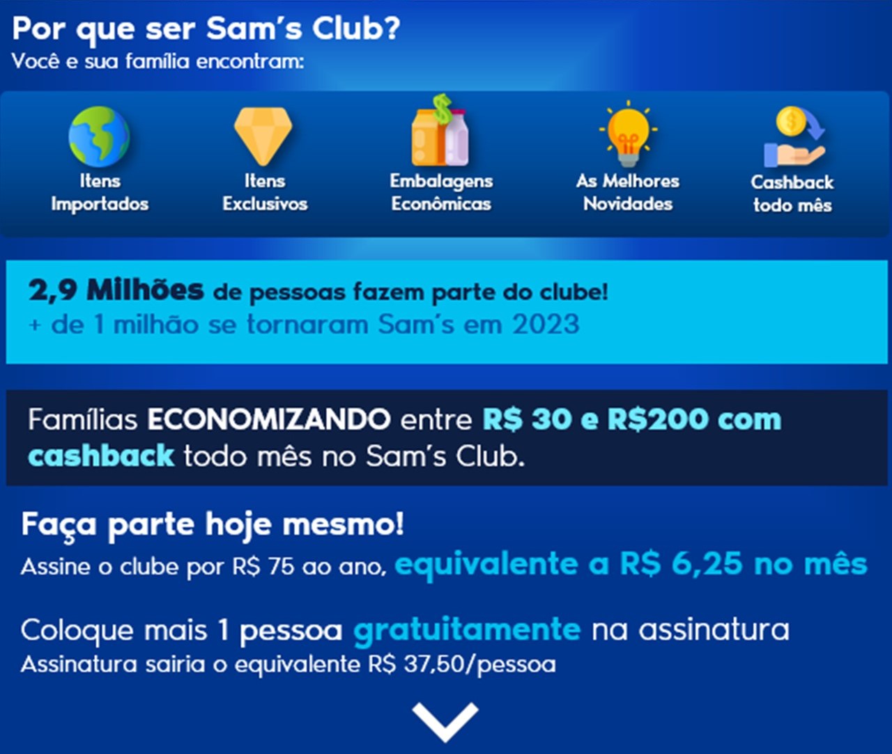 Sam's Club  Estabelecimentos Sou BH