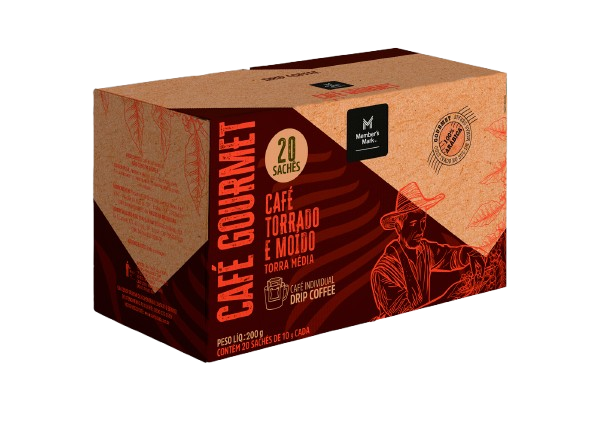 Drip Coffee Torrado e Moído